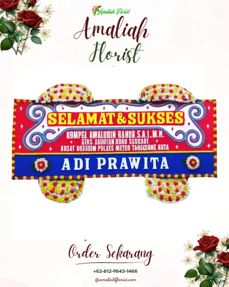 Papan Bunga Ucapan Selamat Kedungdung